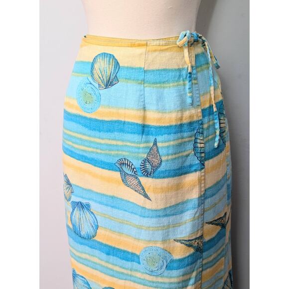 Pearl Head Bay Seashell Wrap Skirt - Picture 5 of 7